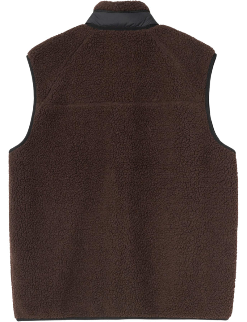 Carhartt WIP Prentis Vest Liner Palisander & Black Back