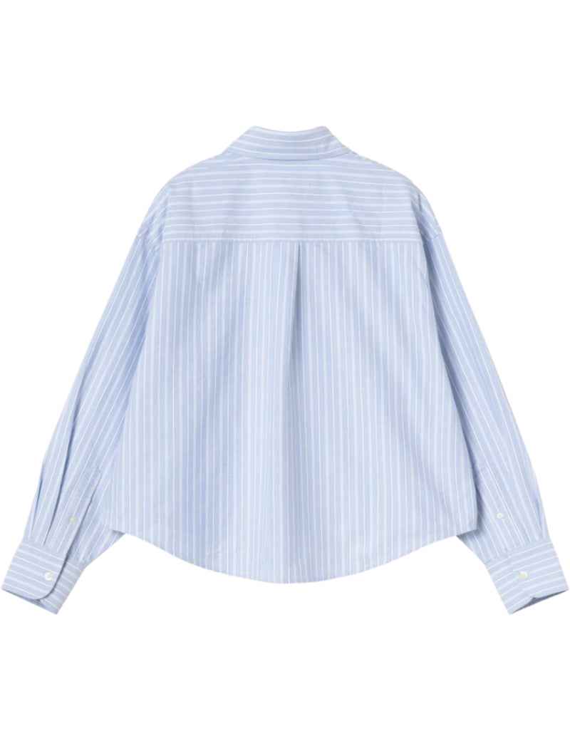 Carhartt WIP Women's L/S Kanan Shirt Stripe Bleach Back