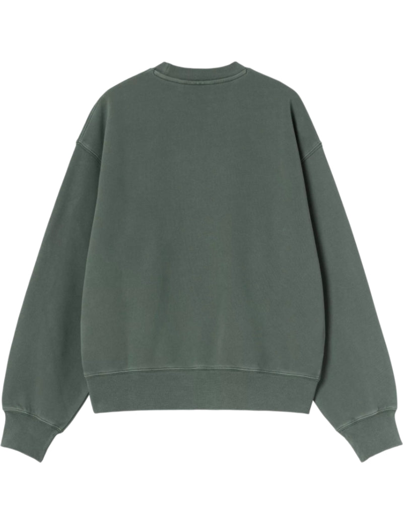 Carhartt WIP Women's Nelson Sweatshirt Dark Scarab Back