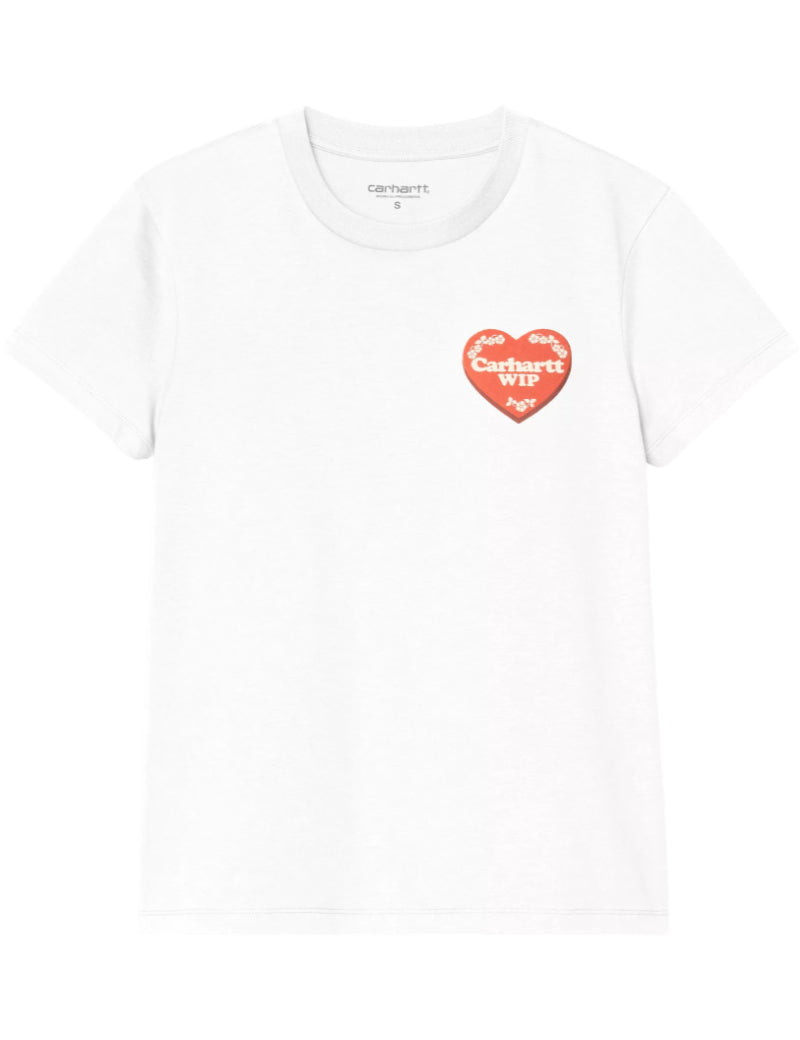 Carhartt WIP Women's S/S Hartt Case T-Shirt White