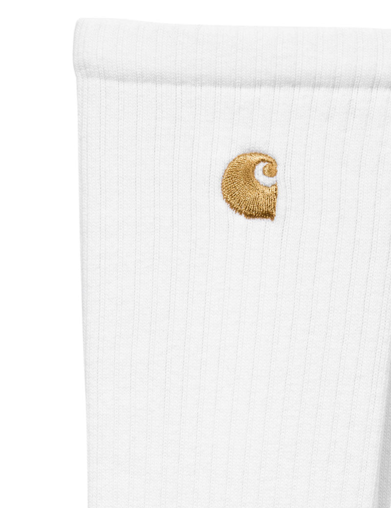 Carhartt WIP Chase Socks White Gold