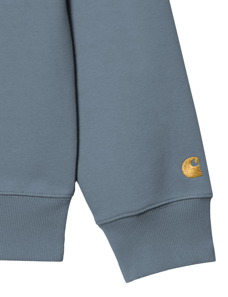 Carhartt Wip Chase Sweatshirt Angelite Gold
