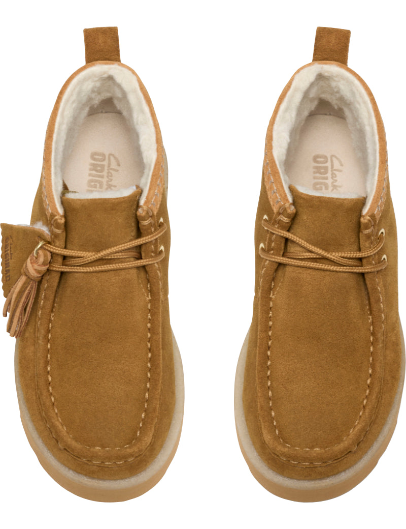 Clarks Originals Meare Walla Mid Brown Interest Women's Lining