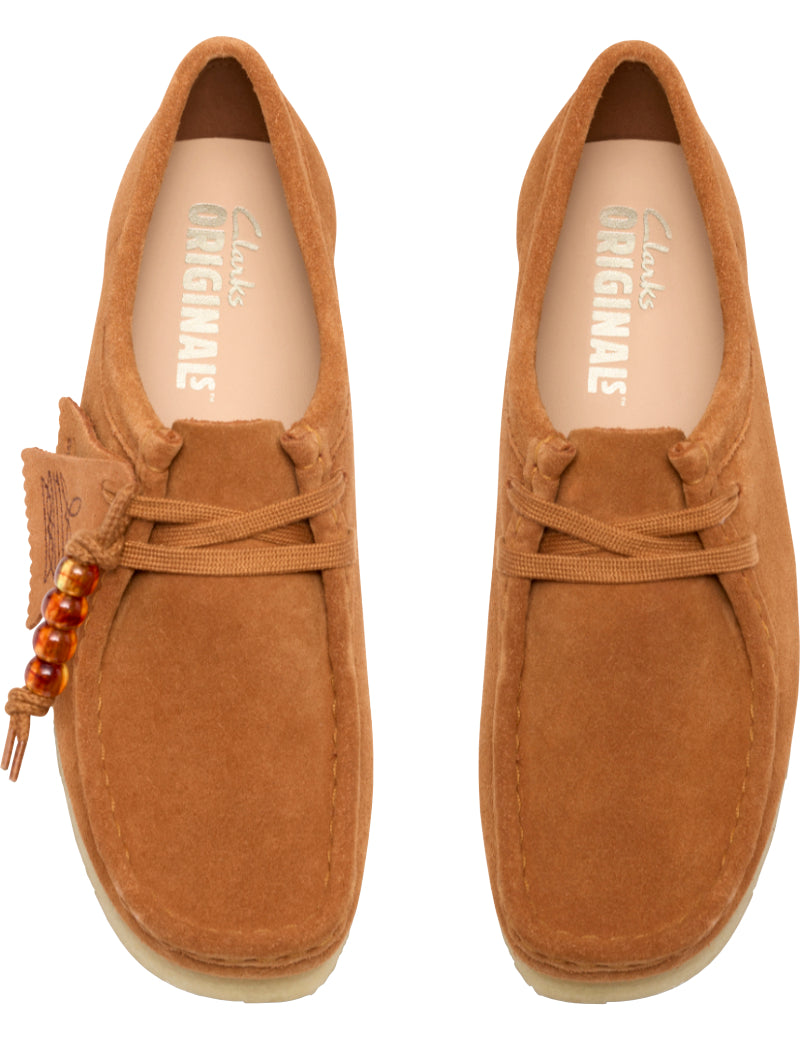 Clarks Originals Wallabee Shoes Ginger Suede Women's Insole