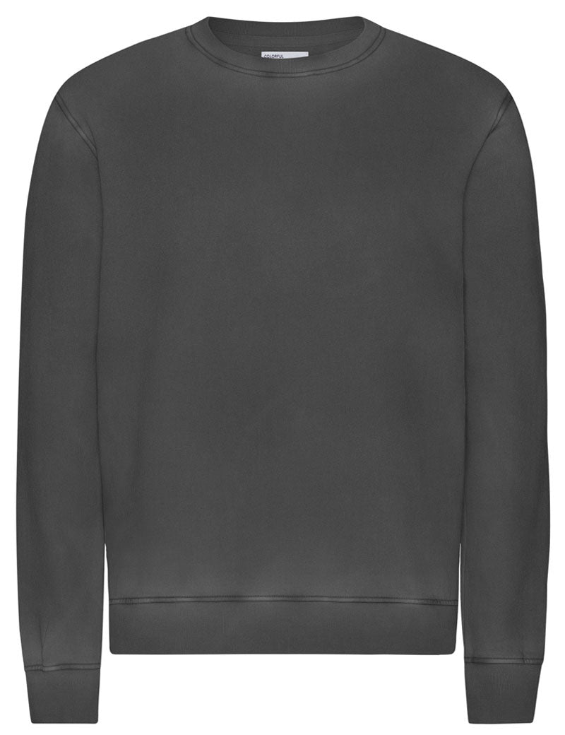 Colorful Standard Classic Organic Crew Sweatshirt Faded Black Main