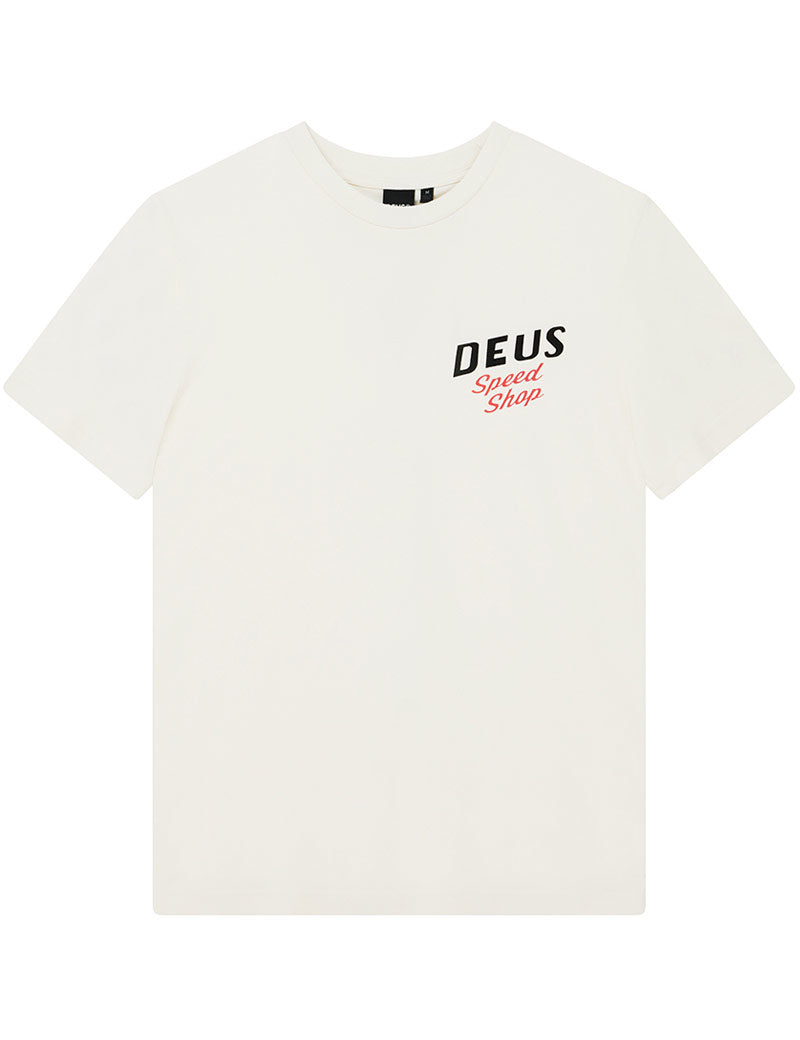 Deus Ex Machina Dogleg Tee Dirty White