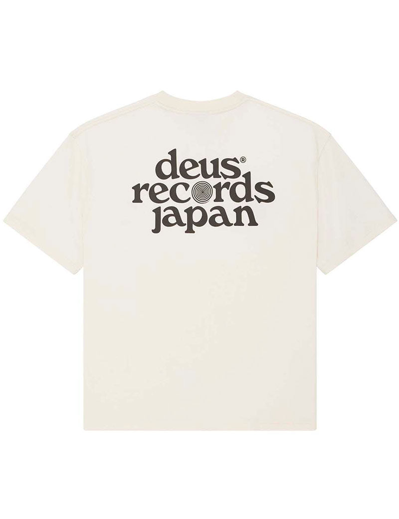 Deus Ex Machina Strata Tee Dirty White Back