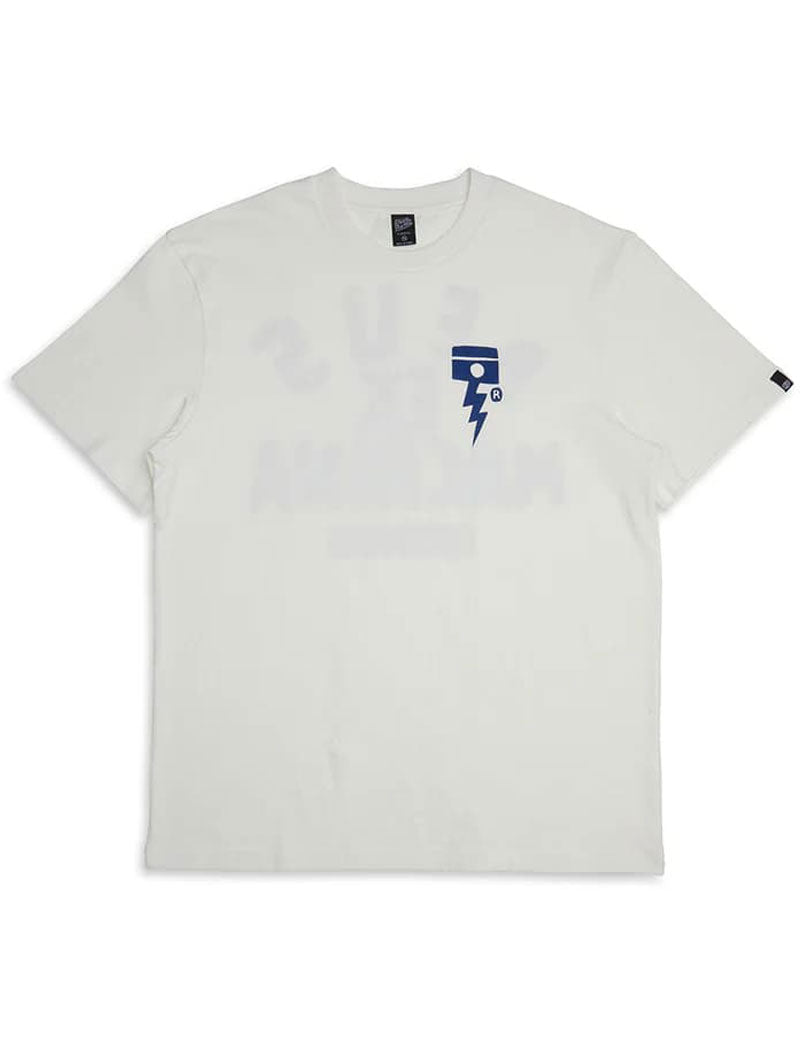 Deus Ex Machina Pisstin T-Shirt Vintage White