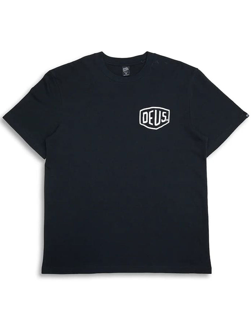 Deus Ex Machina Frontage T-Shirt Black