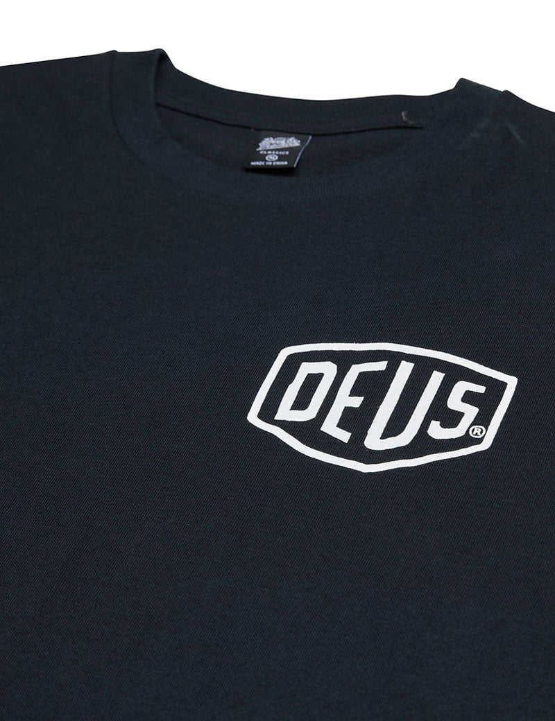 Deus Ex Machina Frontage T-Shirt Black
