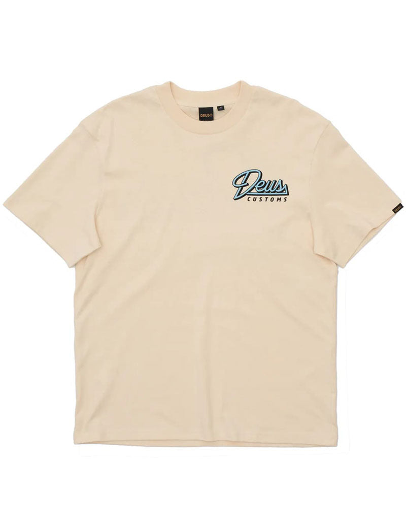 Deus Ex Machina Conduit T-shirt Dirty White