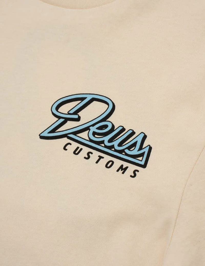 Deus Ex Machina Conduit T-shirt Dirty White