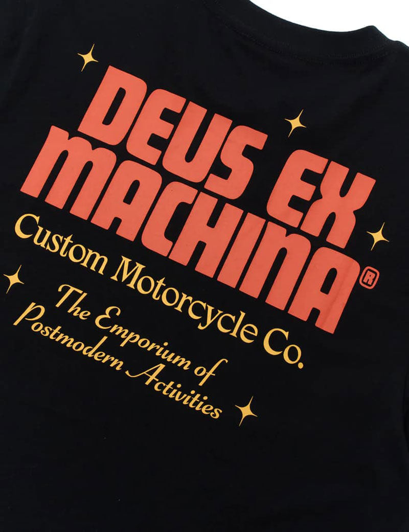 Deus Ex Machina Drop Down T-Shirt Black