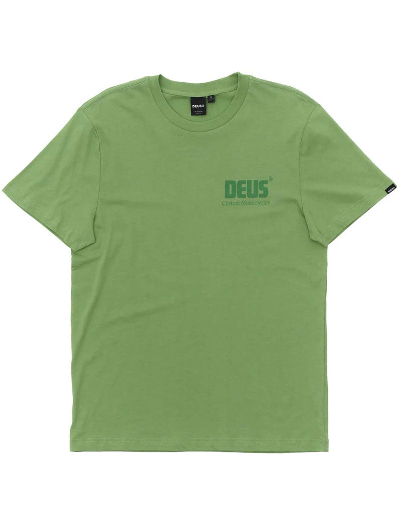 Deus Ex Machina Drop Down T-Shirt Tendril Green