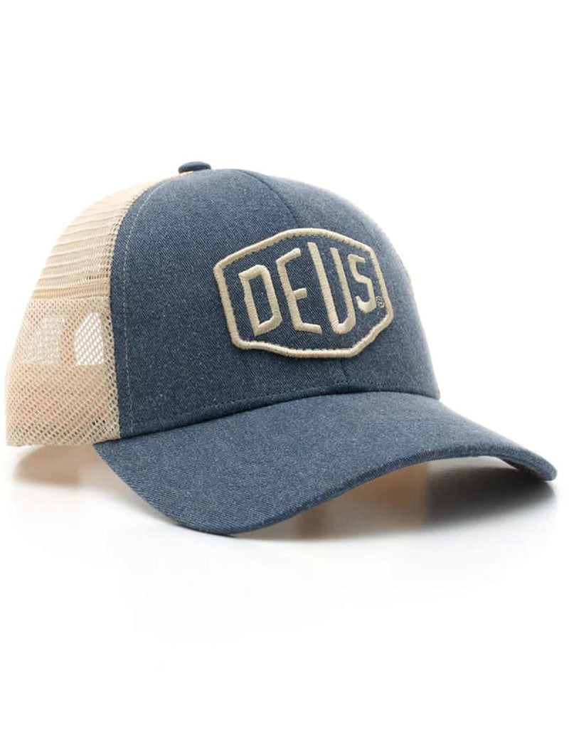 Deus Ex Machina Shield Trucker Cap Legion Blue