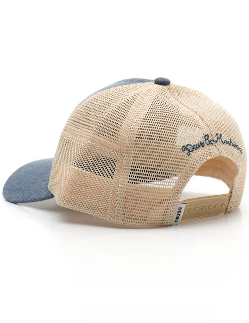 Deus Ex Machina Shield Trucker Cap Legion Blue