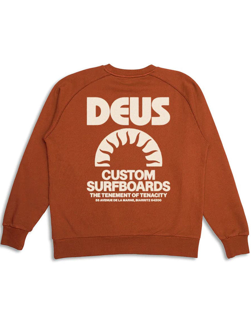 Deus Ex Machina Melodies Crew Sweatshirt Clay