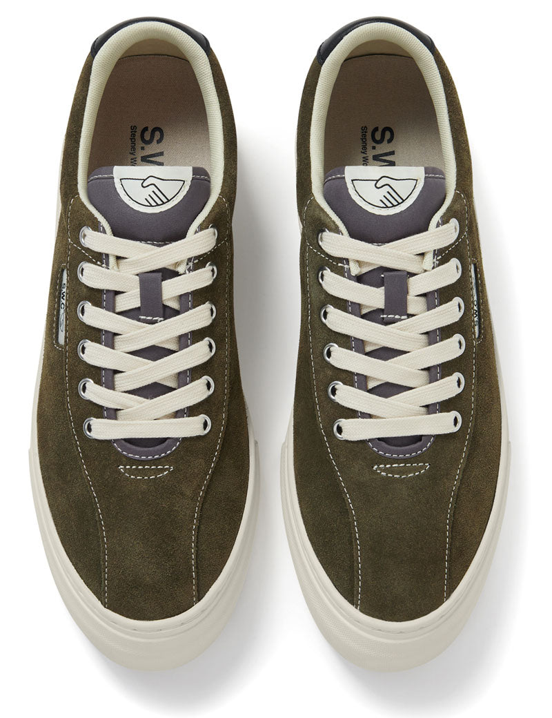Stepney Workers Club Dellow 02 Cup Trainers Suede Woodland