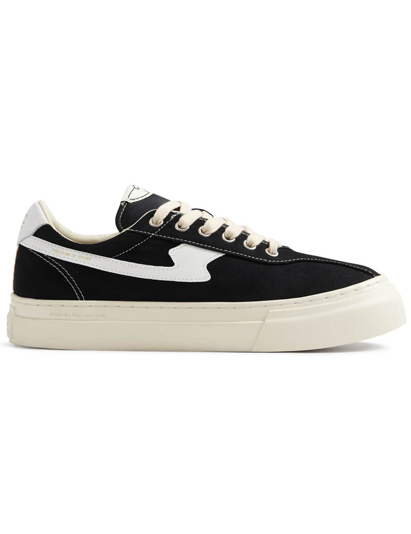 Stepney Worker Club Dellow S-Strike Cup Canvas Trainers Black, White