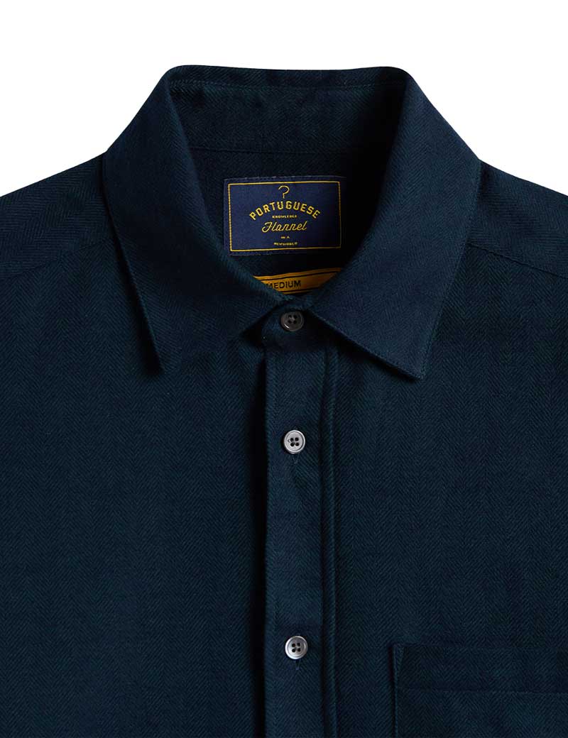 Portuguese Flannel Espiga Shirt Green