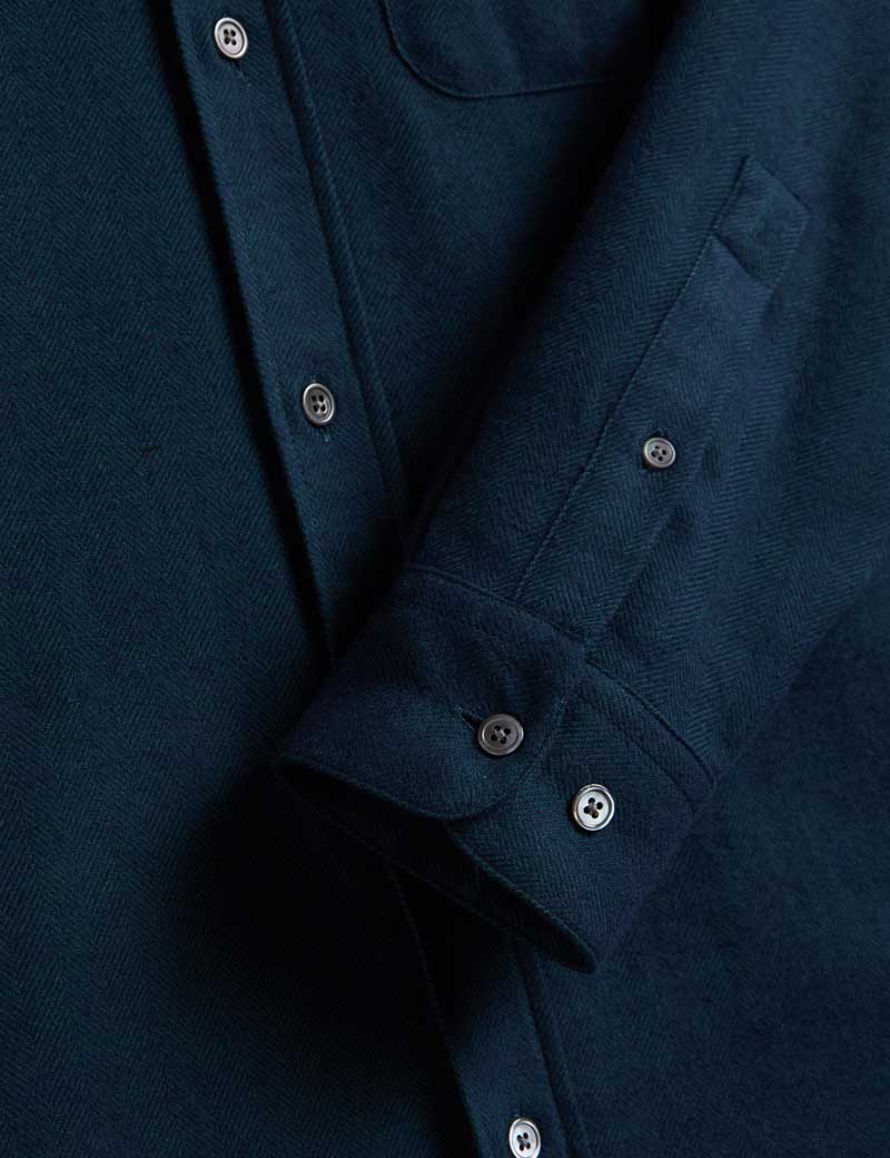 Portuguese Flannel Espiga Shirt Green
