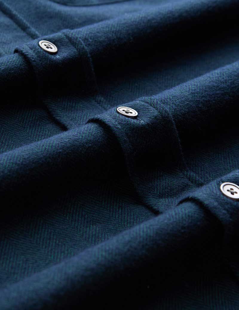 Portuguese Flannel Espiga Shirt Green