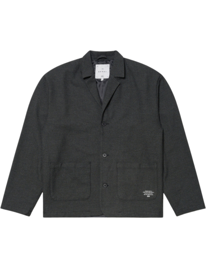Edwin Edison Blazer Dark Grey