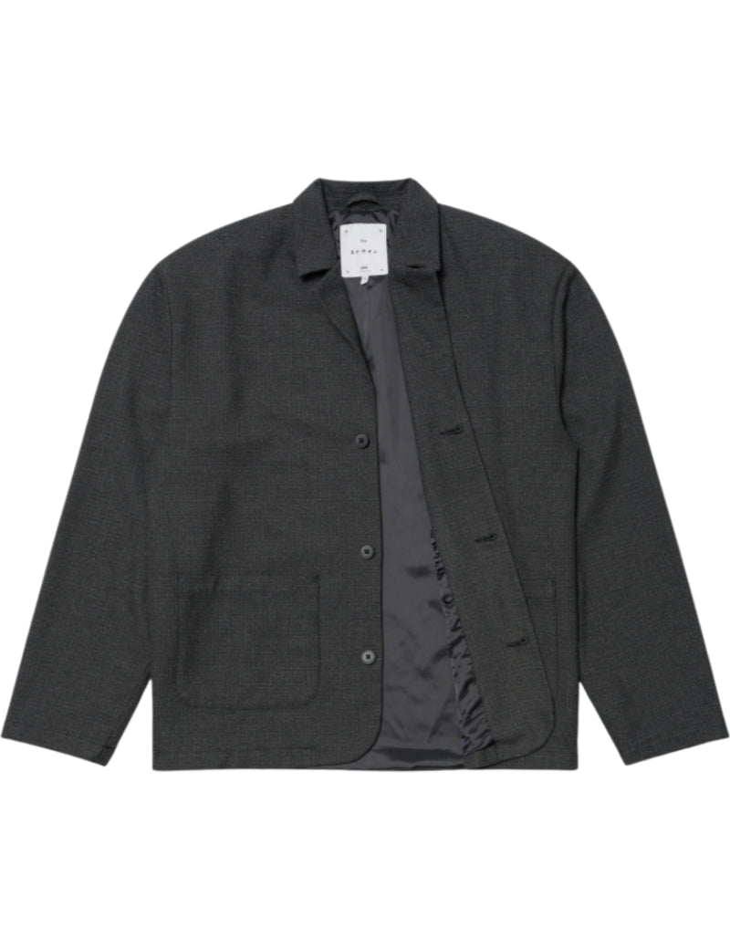Edwin Edison Blazer Dark Grey Lining