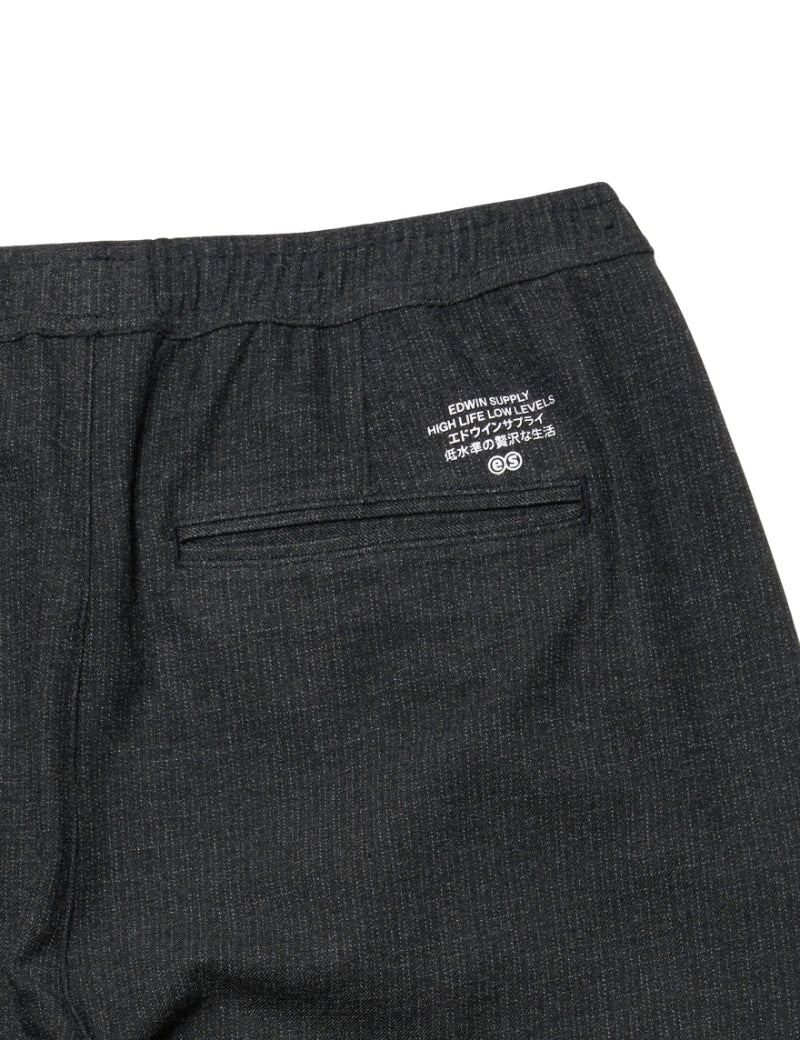 Edwin Edison Pant Dark Grey Detail
