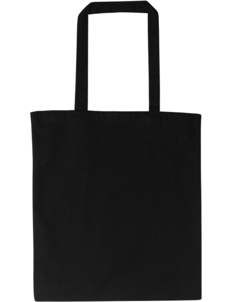 Edwin Gothic Katakana Tote Bag Black Back