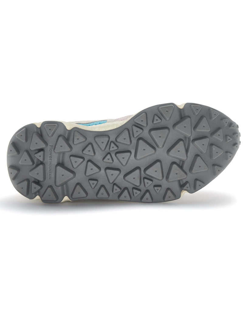 Flower Mountain Yamano 3 women's trainers light pink, off-white and pink - Sole View