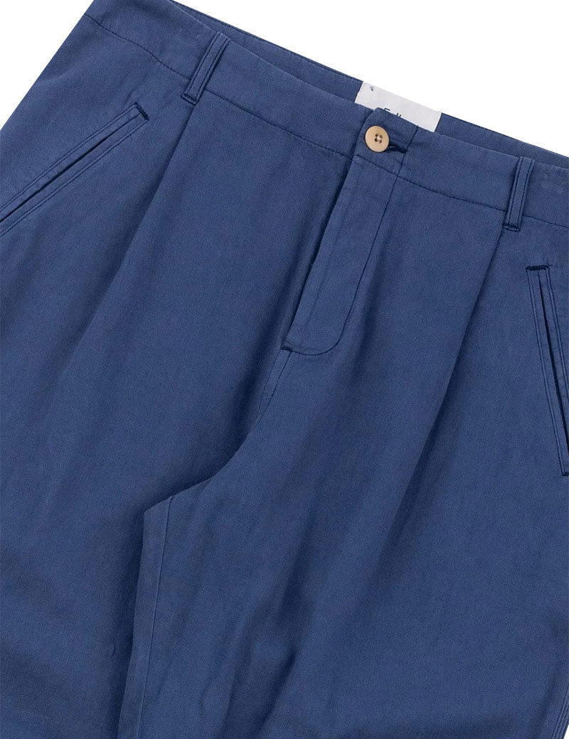 Folk Assembly Pant Soft Navy Canvas Waistband
