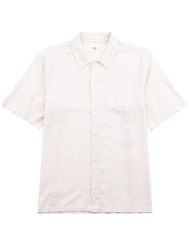 Folk Gabe Shirt Ecru