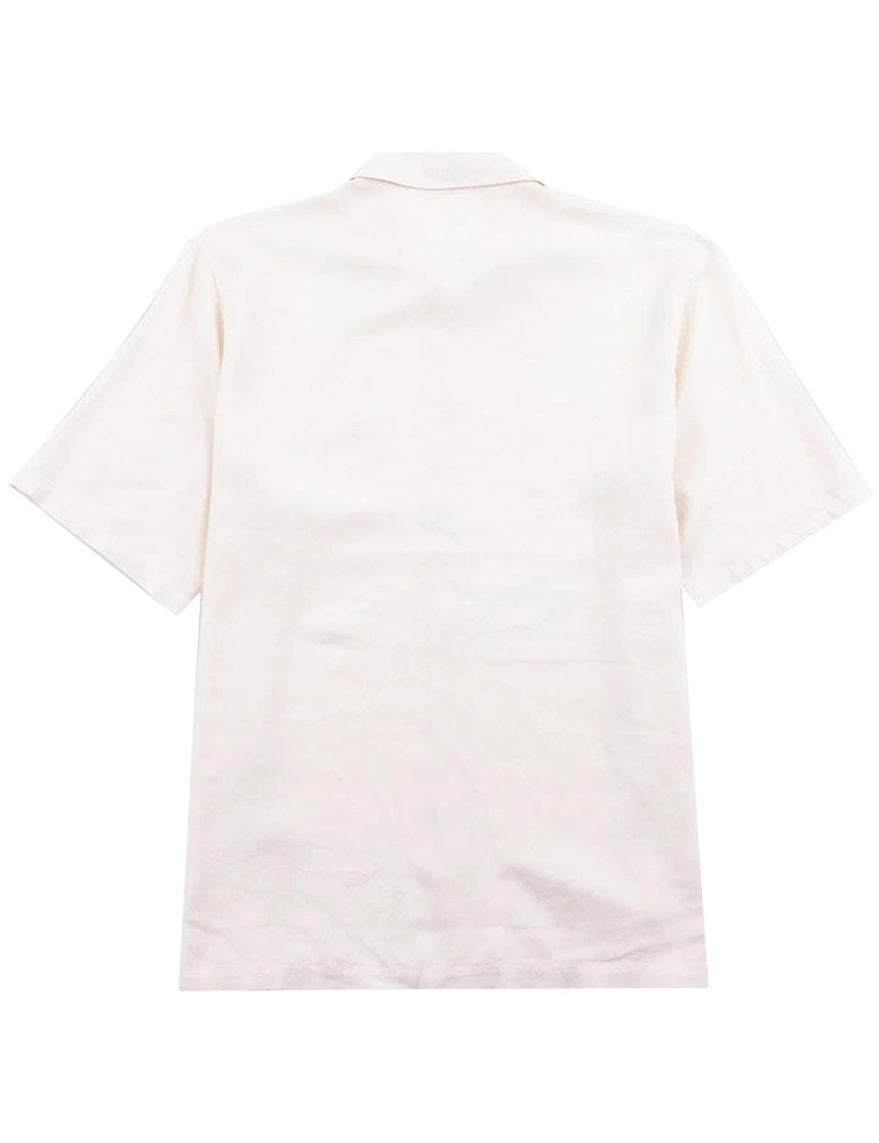 Folk Gabe Shirt Ecru Back View