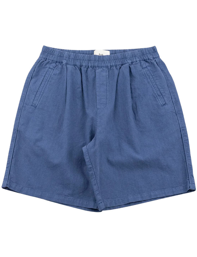 Folk Relaxed Assembly Short Woad