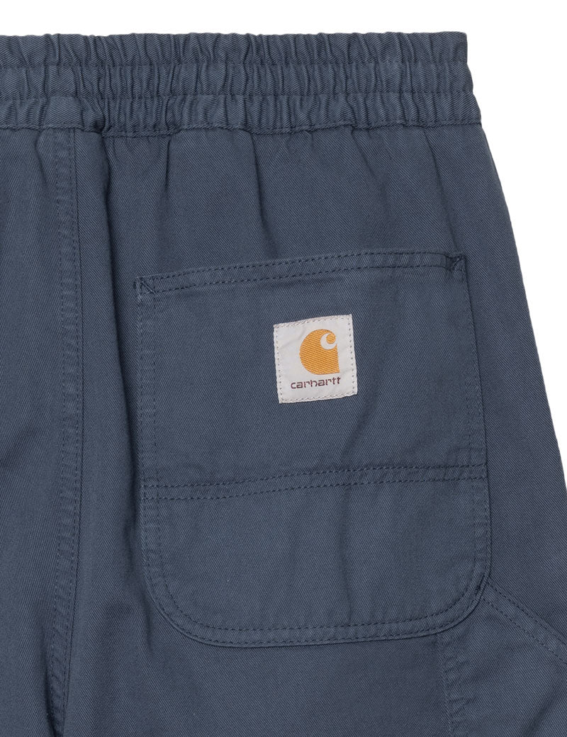 Carhartt WIP Flint Shorts Dusky Blue Garment Dyed