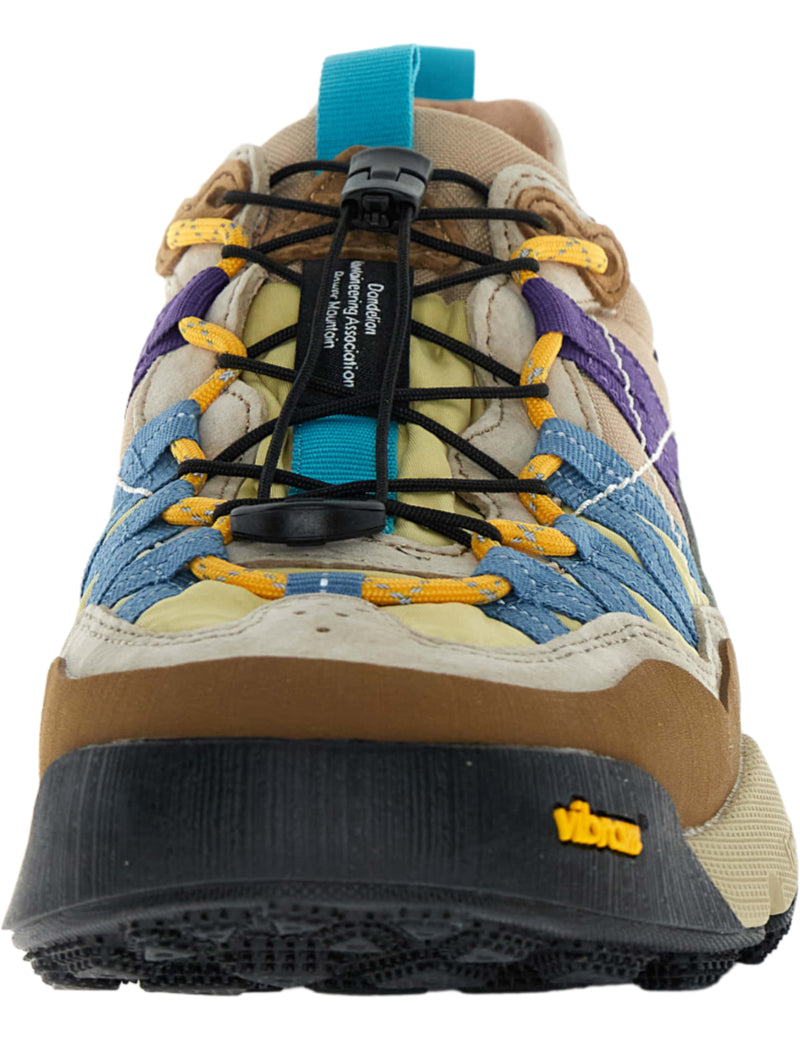 Flower Mountain Iwano 2 Uni Waterproof Trainers Brown, Beige & Taupe Laces