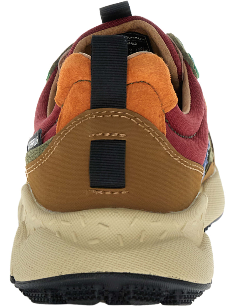 Flower Mountain Iwano 2 Uni Waterproof Trainers Brown, Dark Brown & Dark Grey Heel