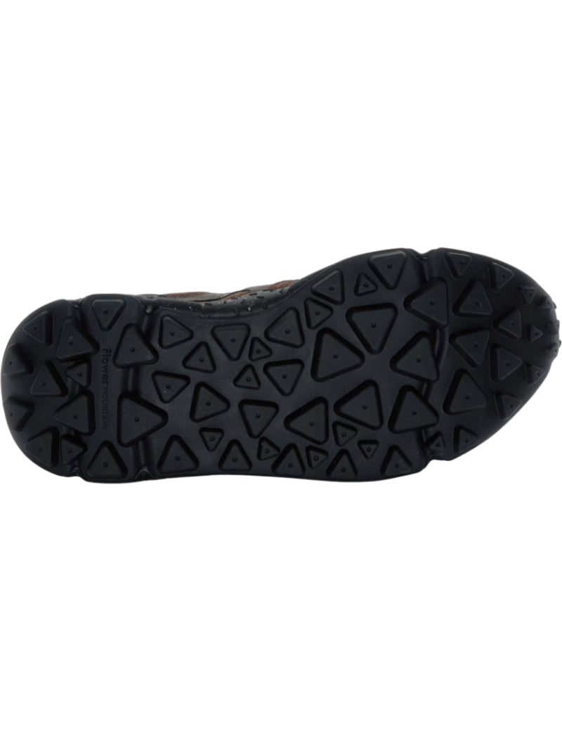 Flower Mountain Yamano 3 Trainers Dark Grey, Black & Dark Brown Sole
