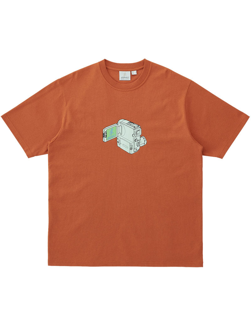 Gramicci Camcorder Tee Burnt Orange