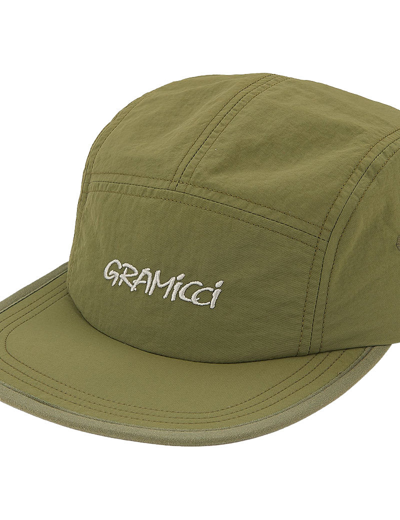 Gramicci Nylon Gramicci Cap Olive Detail