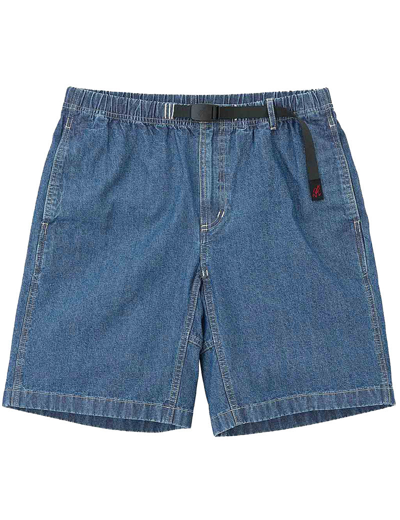 Gramicci Japanese Chambray Short Blue Front