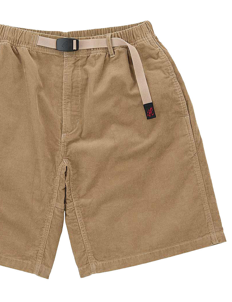 Gramicci Corduroy G-Short Beige Belt Detail
