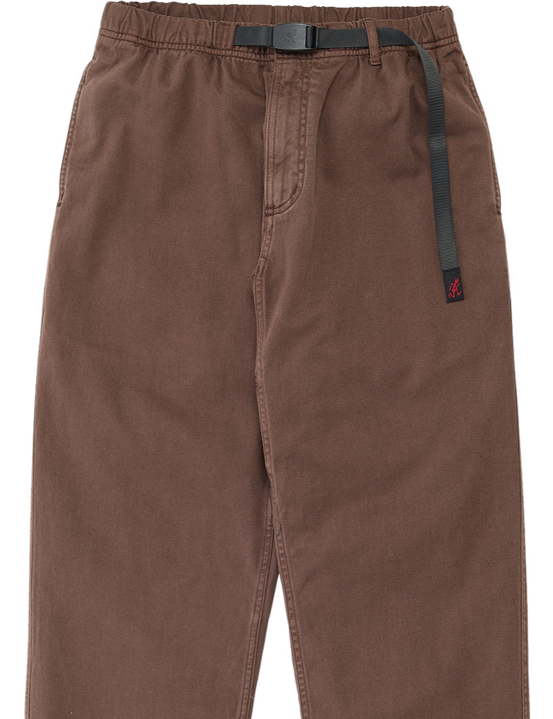 Gramicci G-Pant Brown Pigment Front Waistband