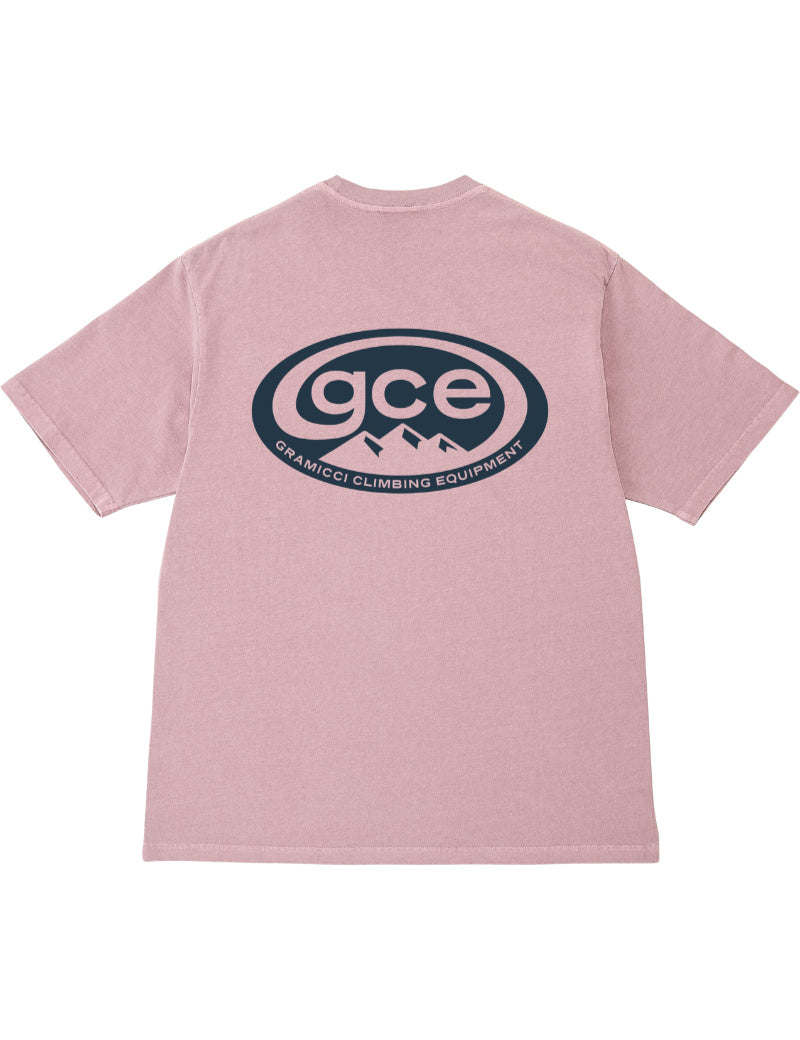 Gramicci GCE T-Shirt Pigment Dyed Lilac Back