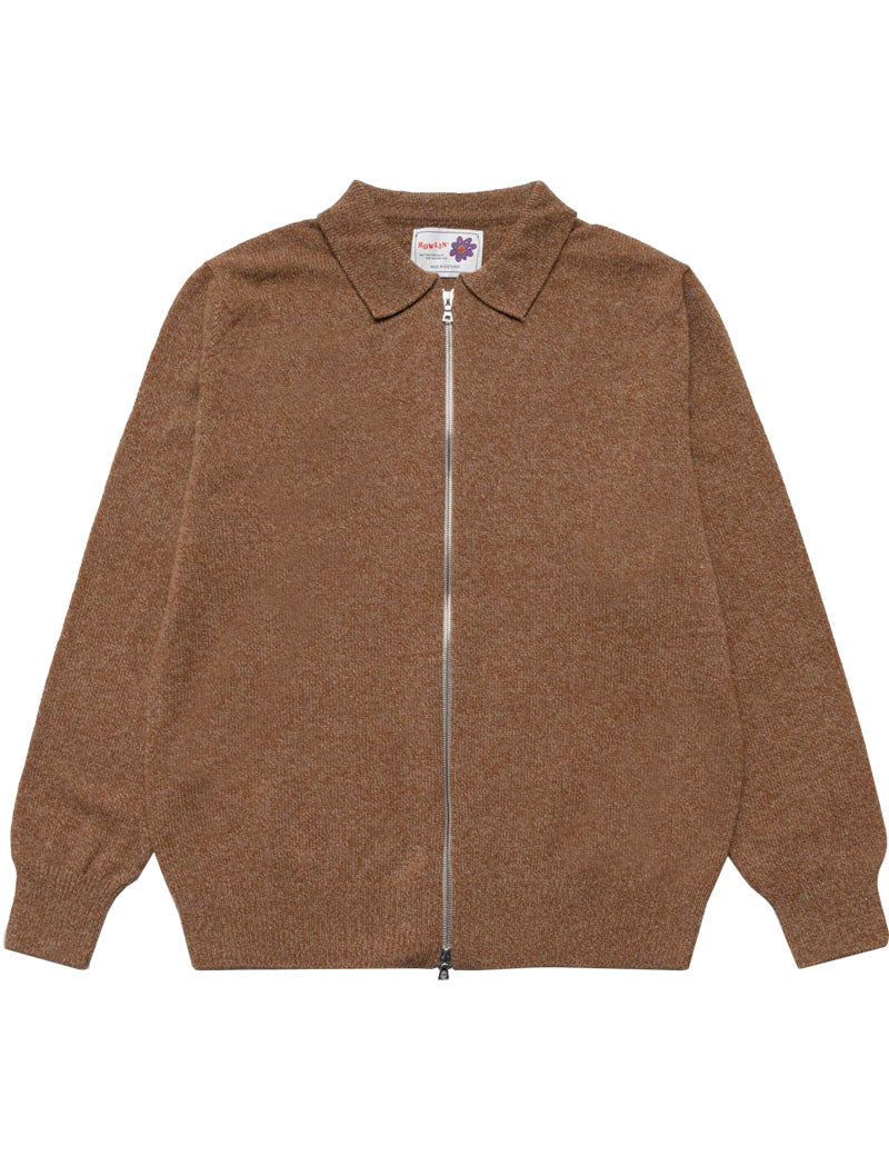 Howlin' High Pressure Polo Cardigan Nut Mix