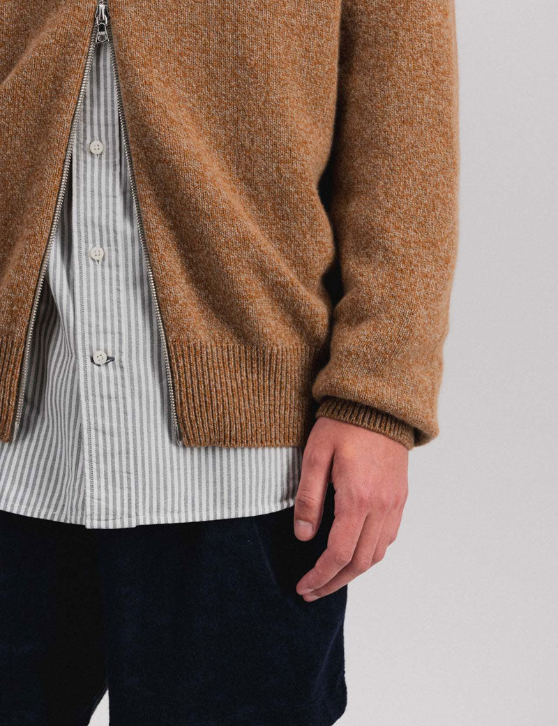 Howlin' High Pressure Polo Cardigan Nut Mix