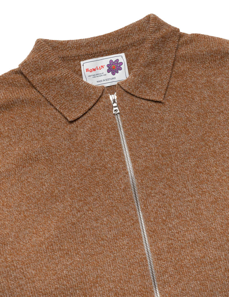 Howlin' High Pressure Polo Cardigan Nut Mix