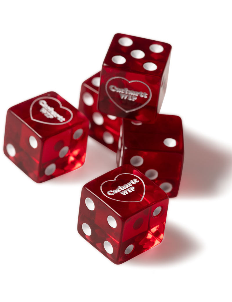 Carhartt WIP Heart Dice Set Scarlet