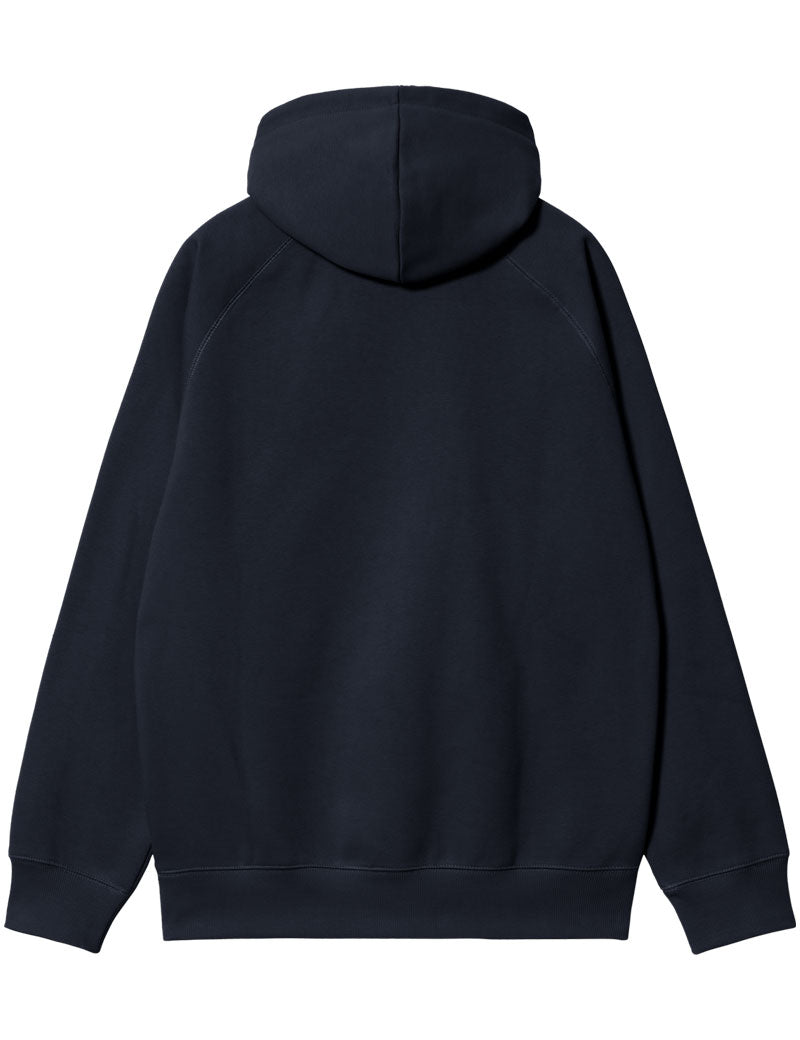 Carhartt Wip Hooded Chase Sweat Dark Navy Gold